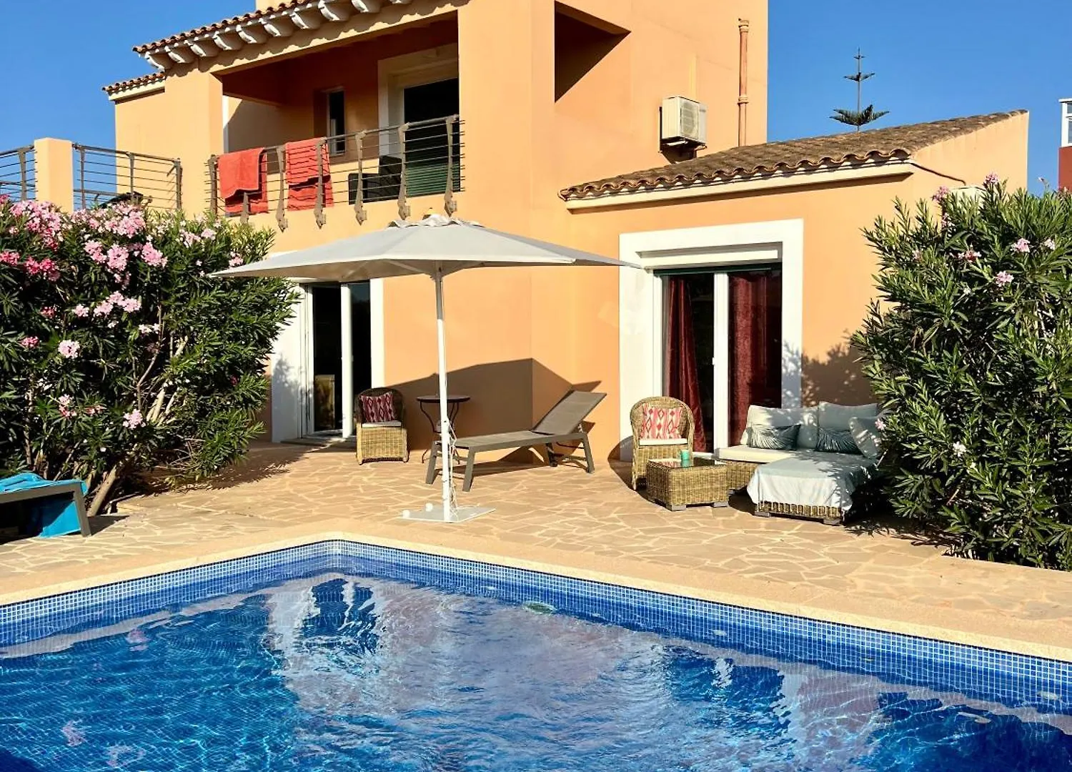 Casa Luz Solar - Schoene Finca In Strandnaehe, Privatpool, Klimaanlage, Wifi Santanyi